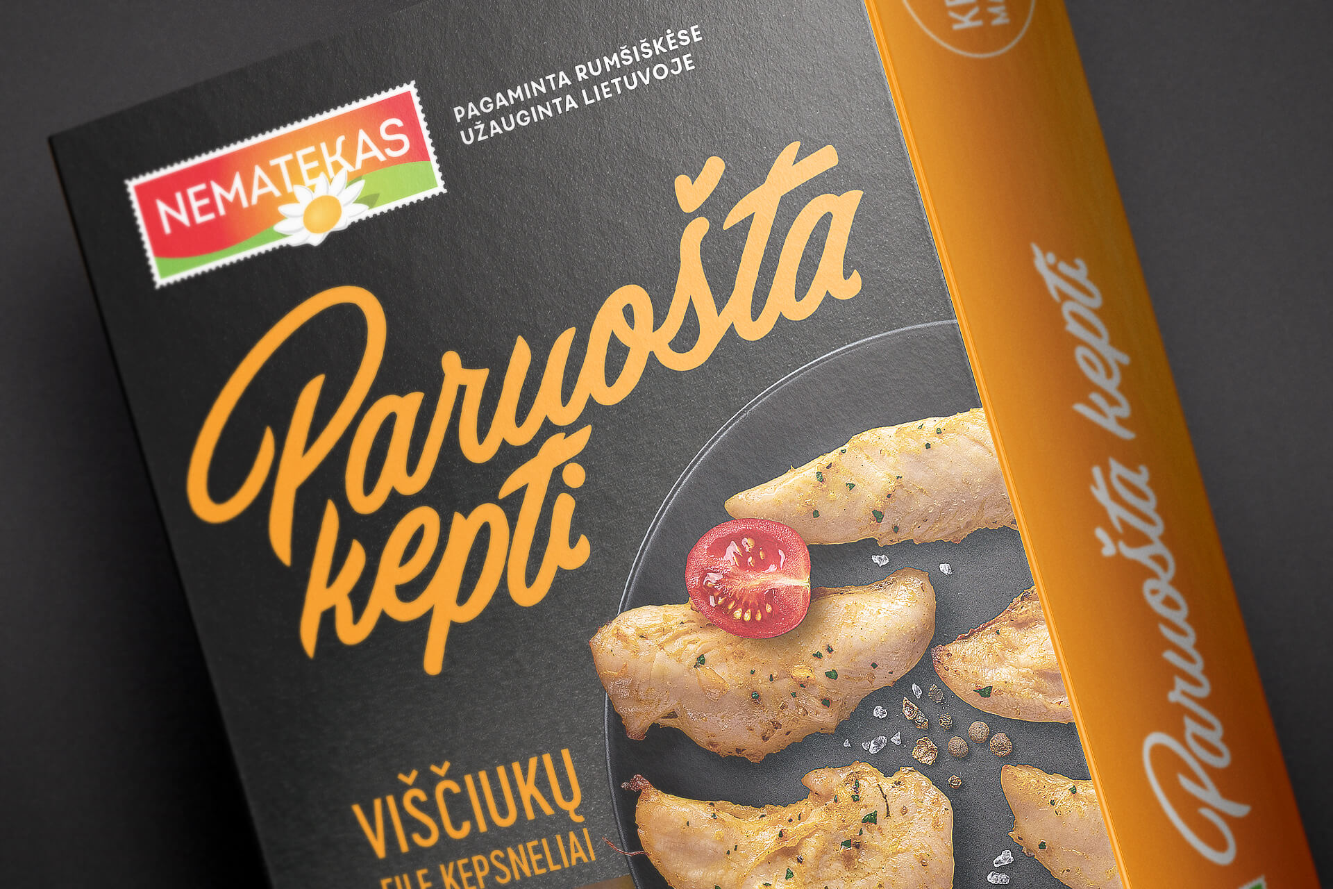 PARUOŠTA KEPTI PACKAGING DESIGN
