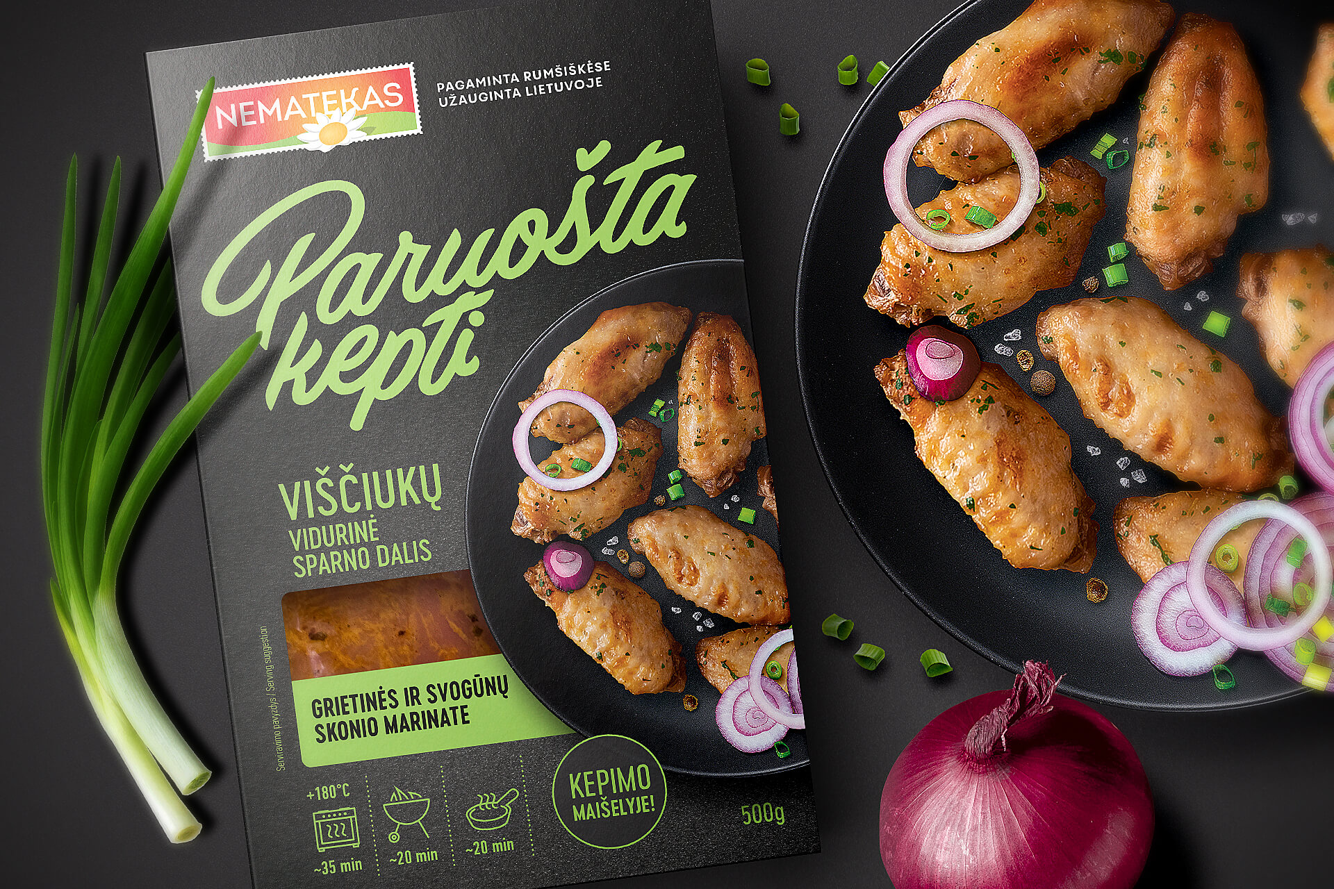 PARUOŠTA KEPTI PACKAGING DESIGN