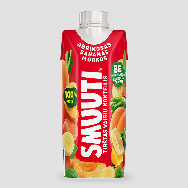 Smuuti glotnučių pakuočių dizaino atnaujinimas