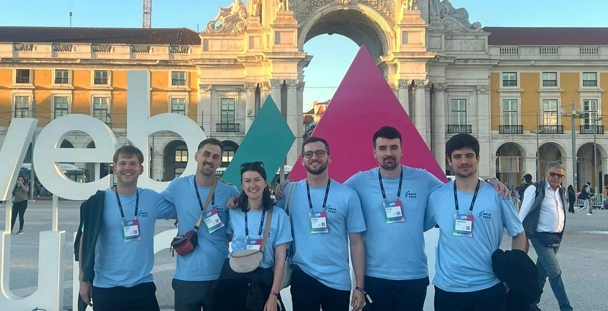 A Picture of the Bold Tech team in Lisbon.