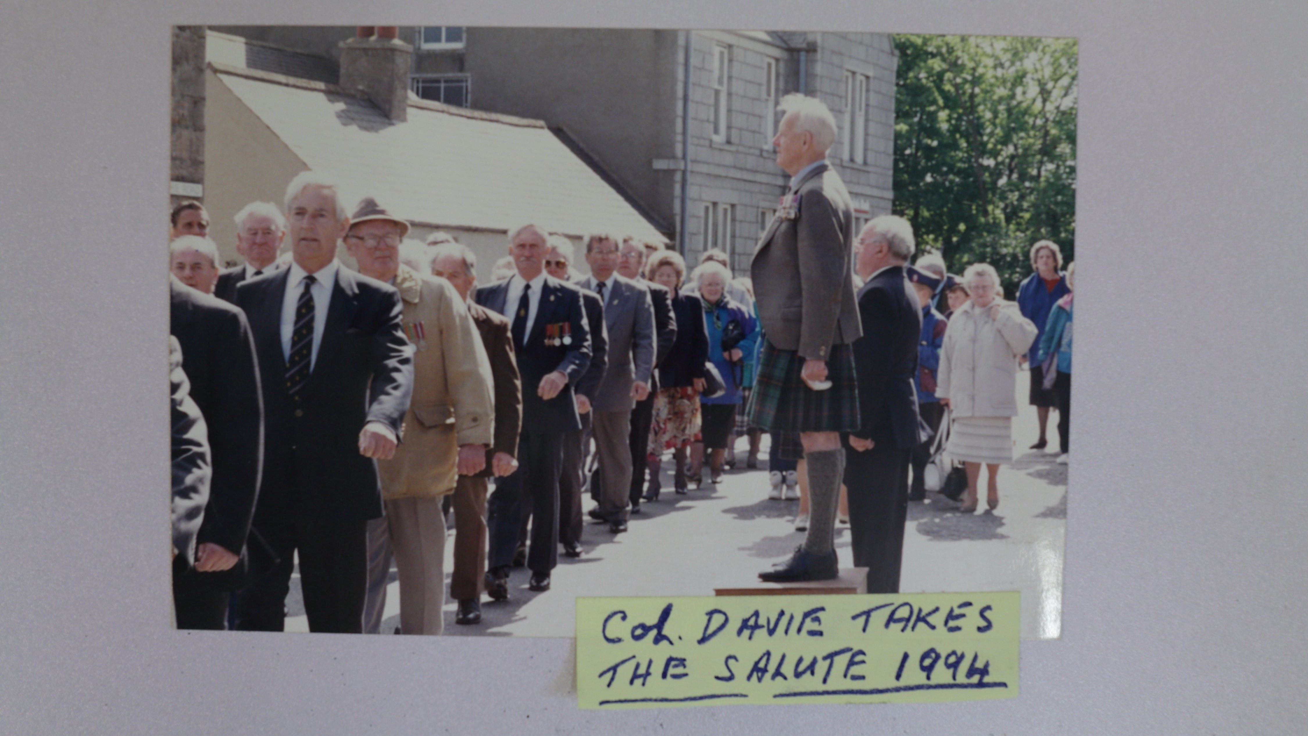 Col Davie Salute 1994