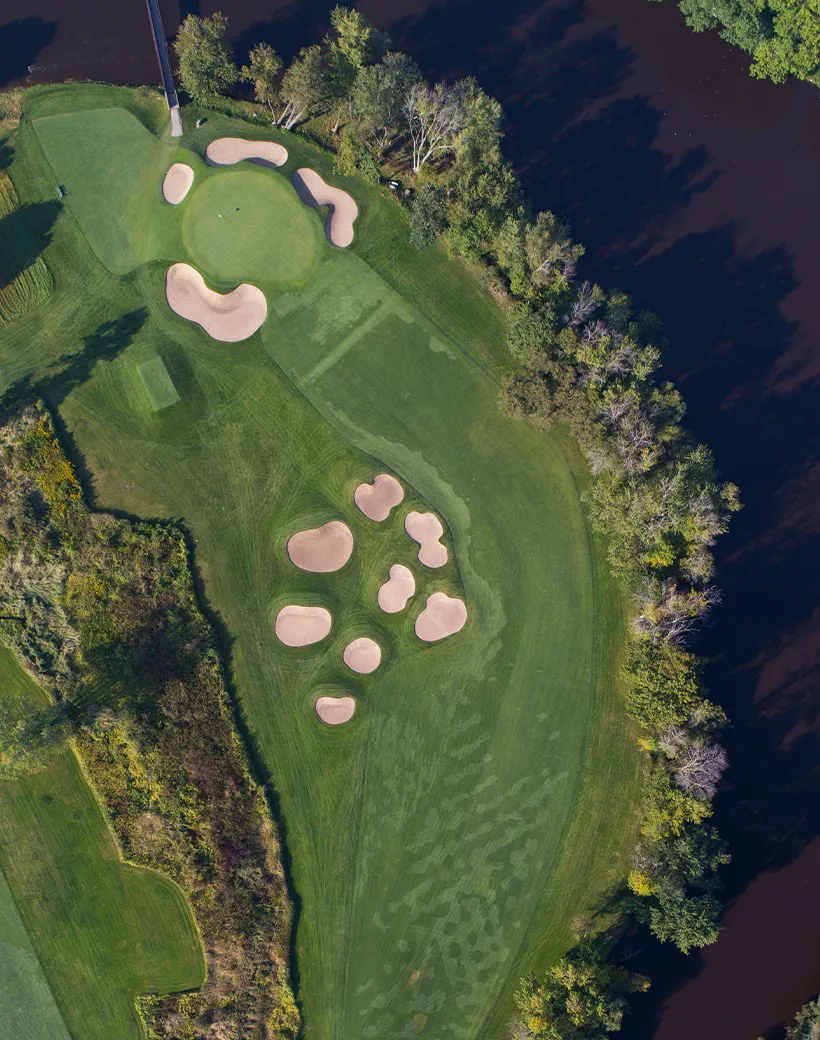 The 11th hole at Milwaukee Country Club