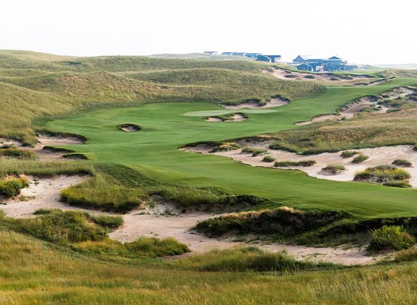 The 16th hole at GrayBull 