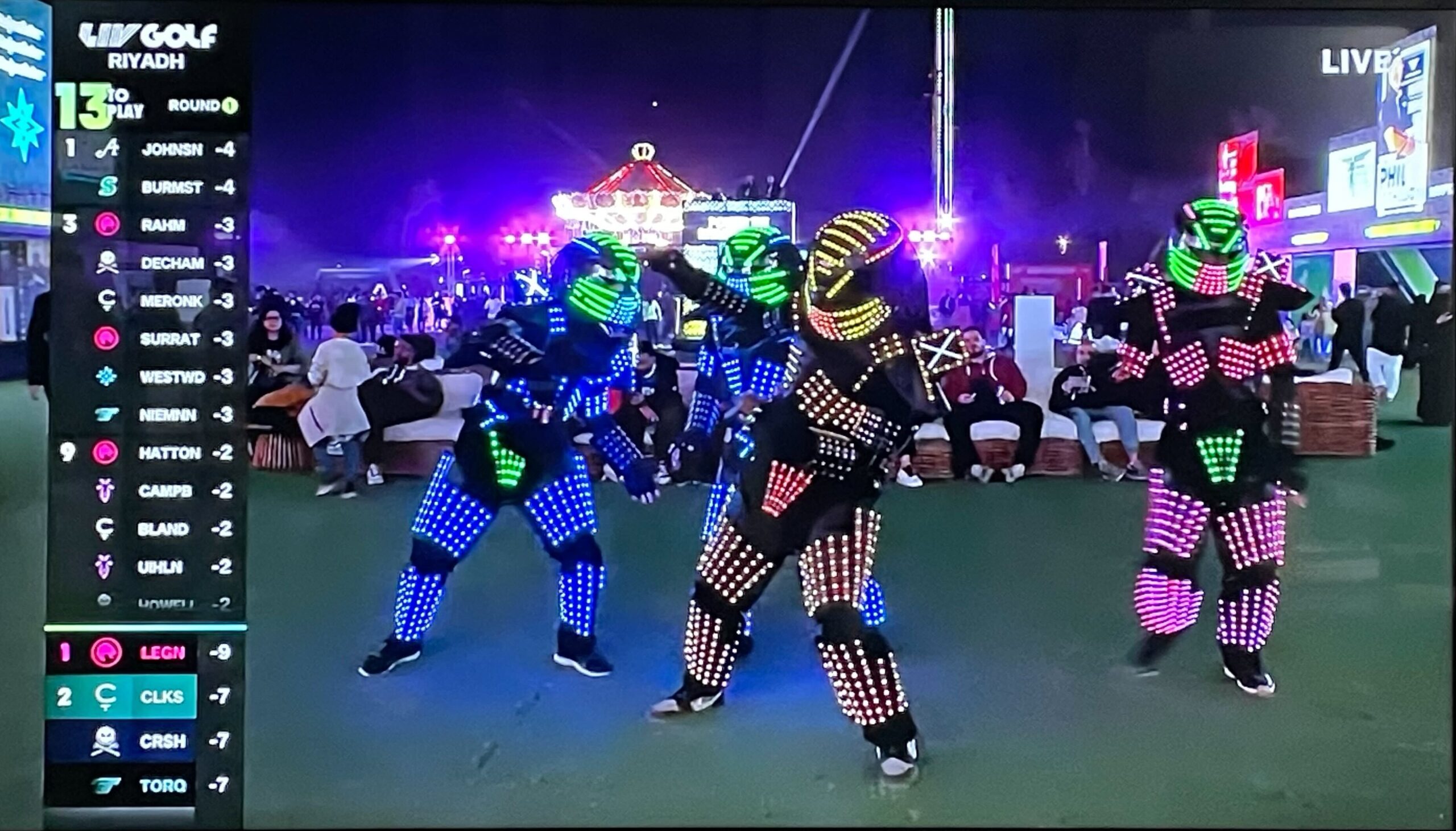Surreal Scenes from LIV Golf Riyadh