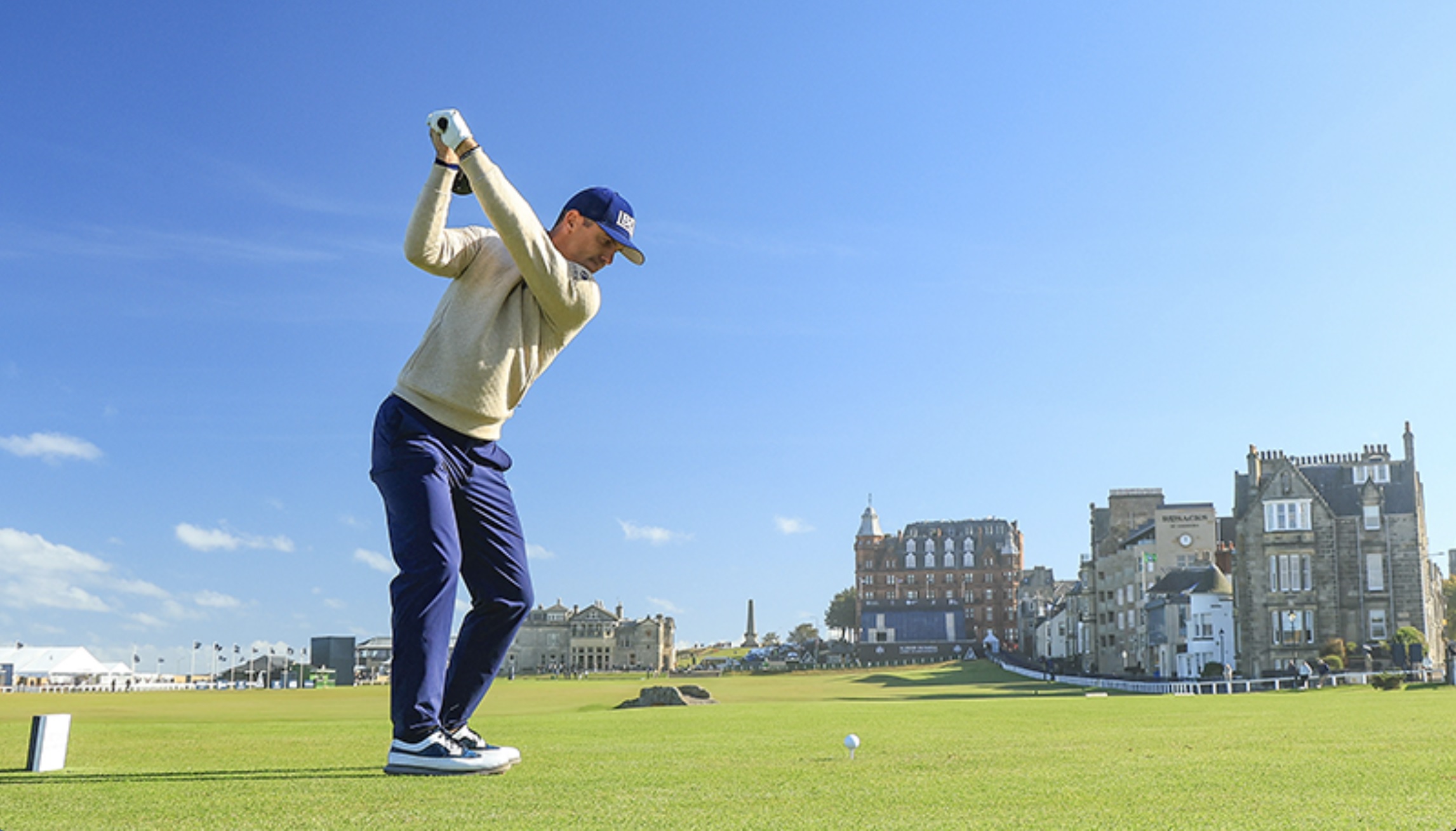 Dunhill Links Serving as Center Stage for Reunification Debate