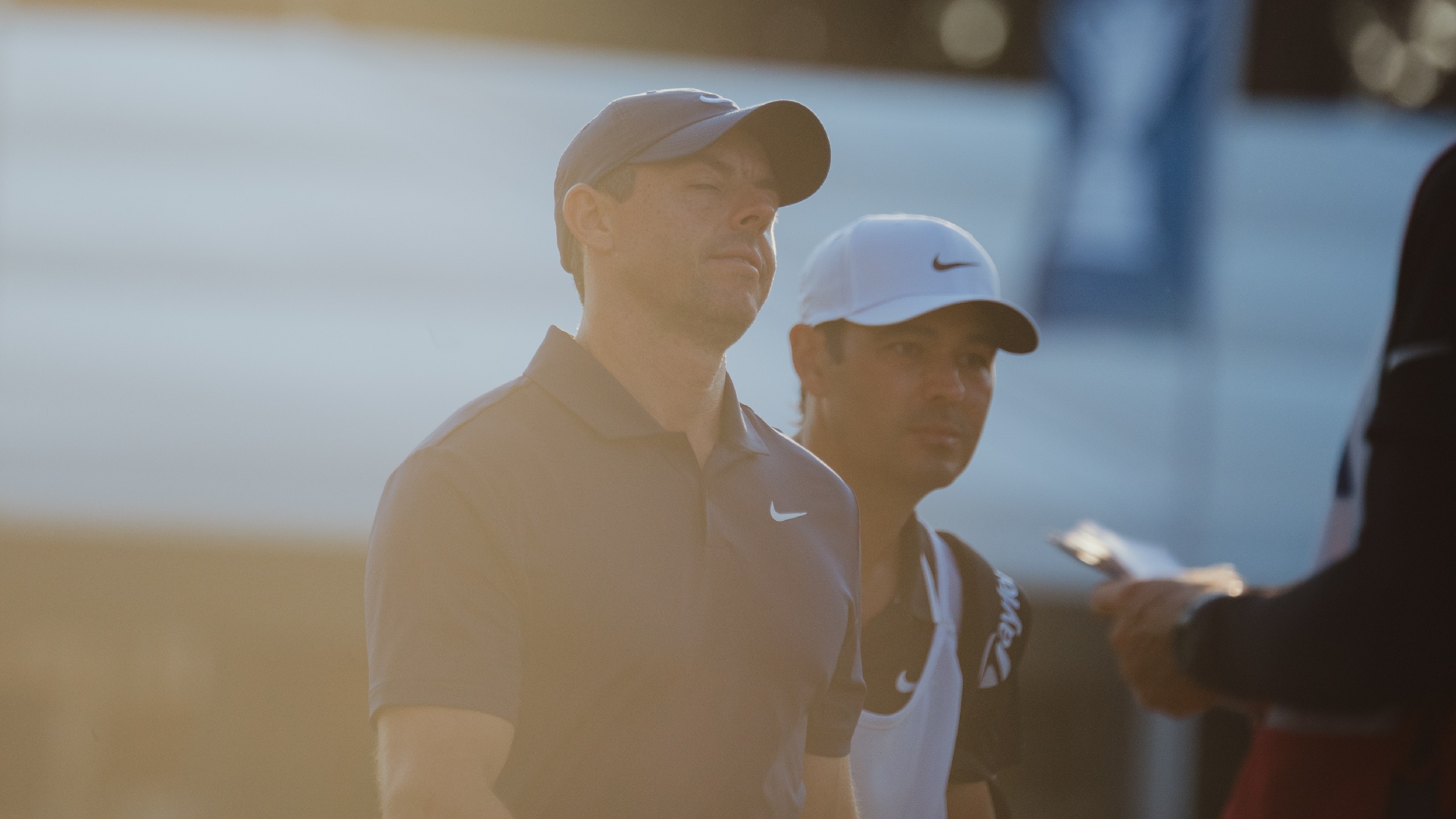 Rory McIlroy reacts in disgust on Saturday at the 2024 U.S. Open