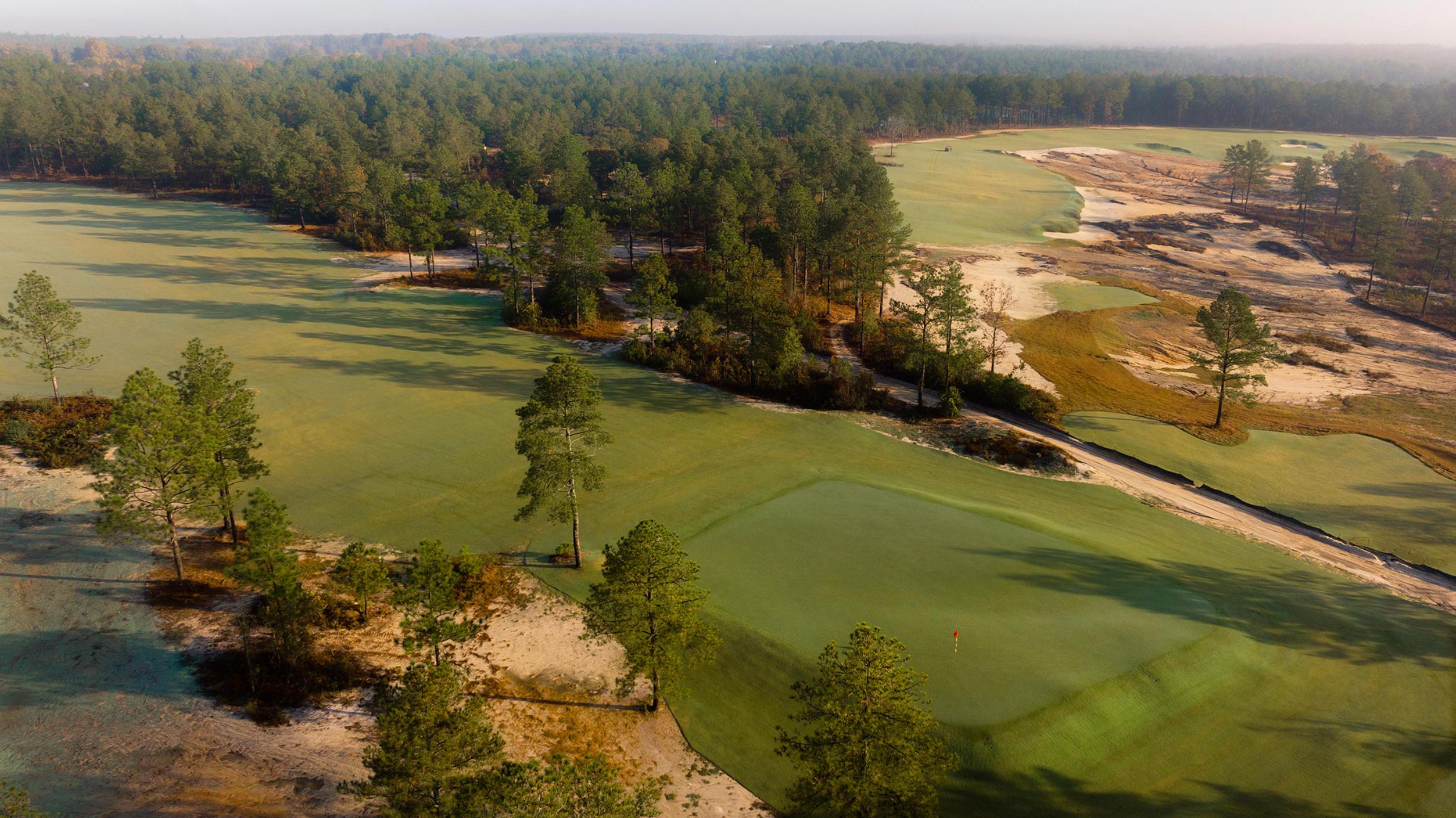 Building the 12th Green at The Tree Farm