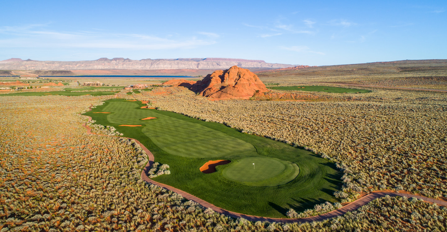 Golf on a Step of the Stairs: Sand Hollow