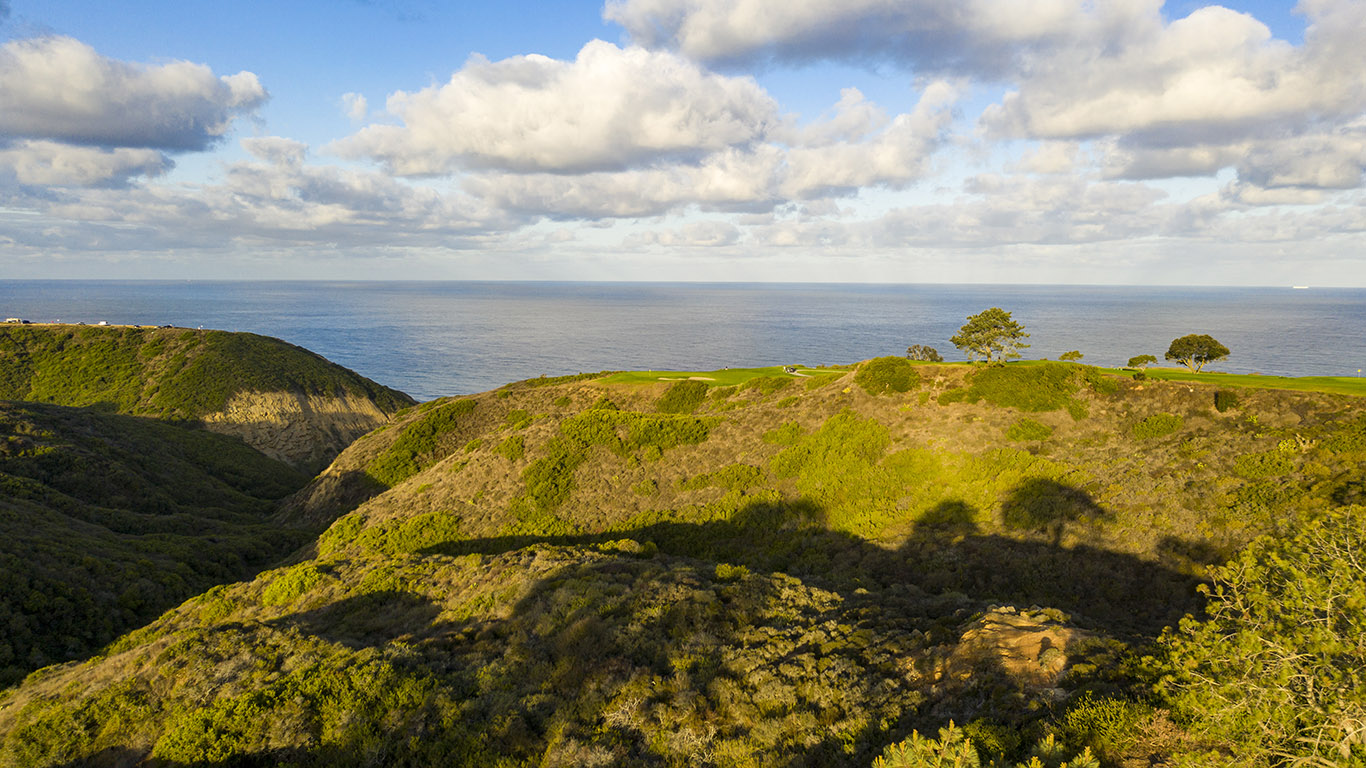 A literal cliffhanger