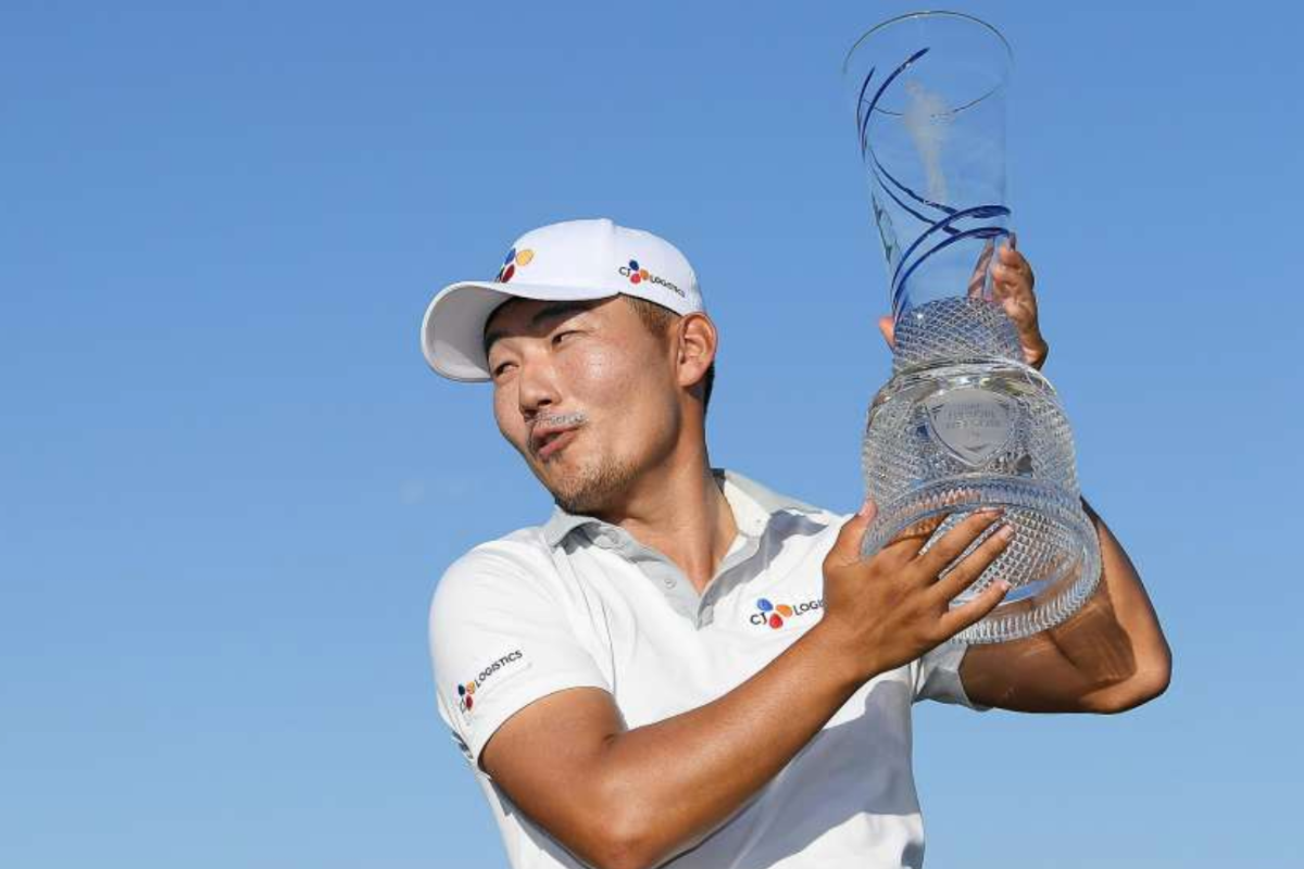 Sung Kang at the Byron Nelson