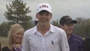 Sam Burns from Louisiana State University.