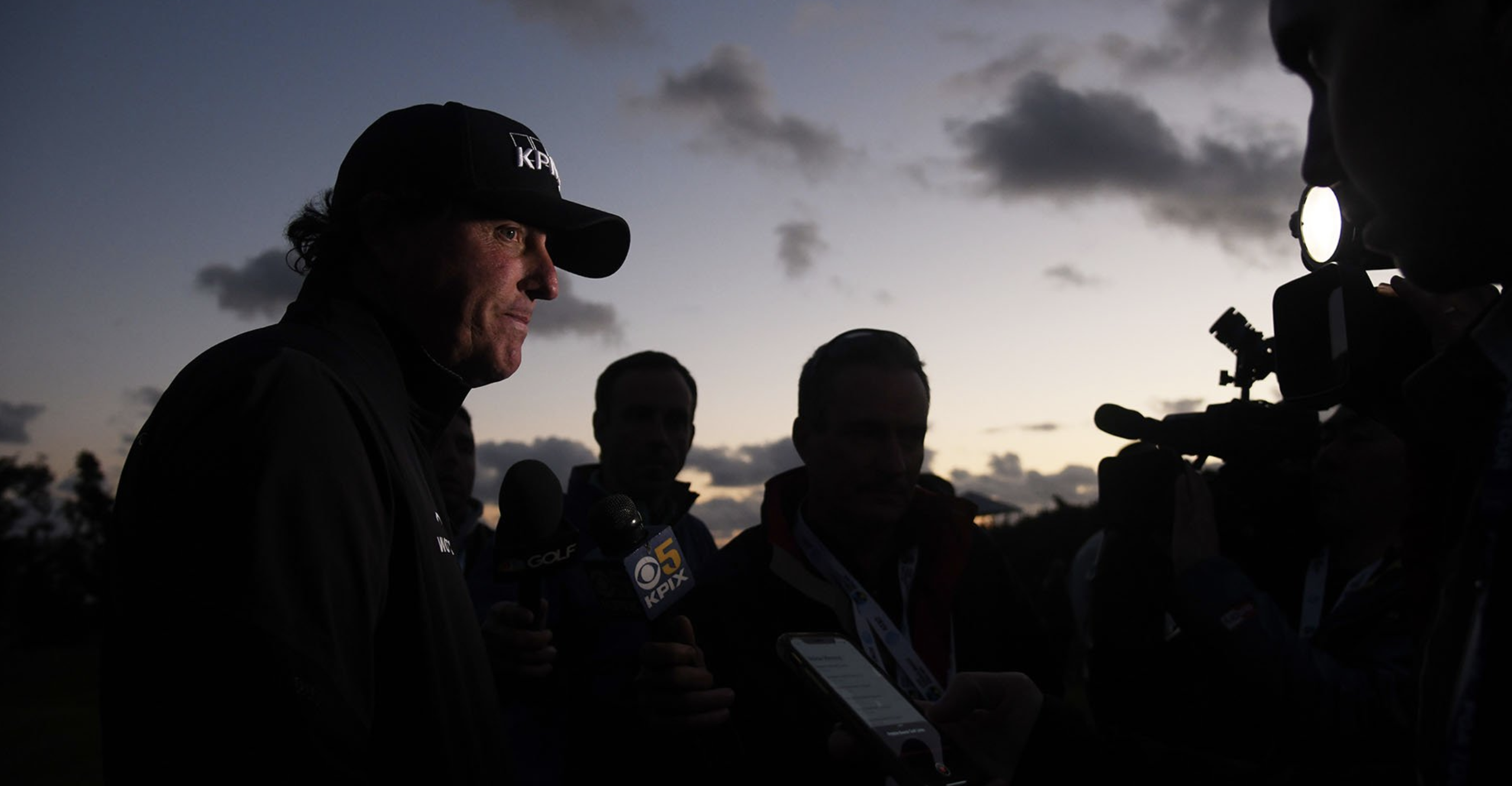 Mickelson and Casey at Pebble Beach