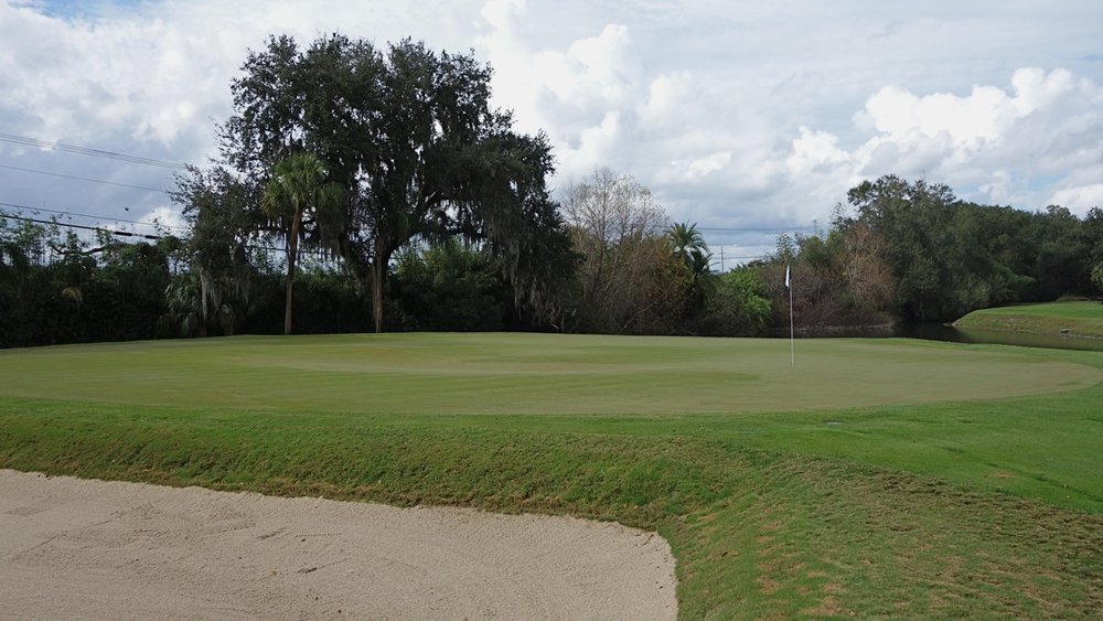 Hit it or else: The 9th at Mountain Lake