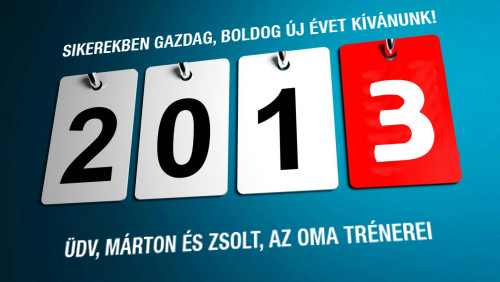 Boldog Új Évet Kívánunk!