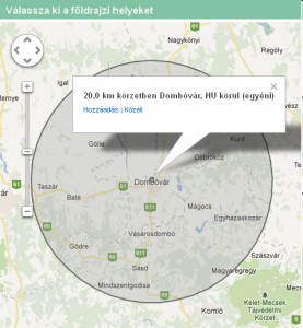 Google AdWords földrajzi célzás