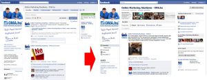 Változások a Facebook oldalakon