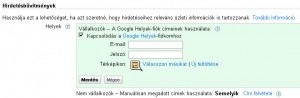 Click to Call és Google Helyek