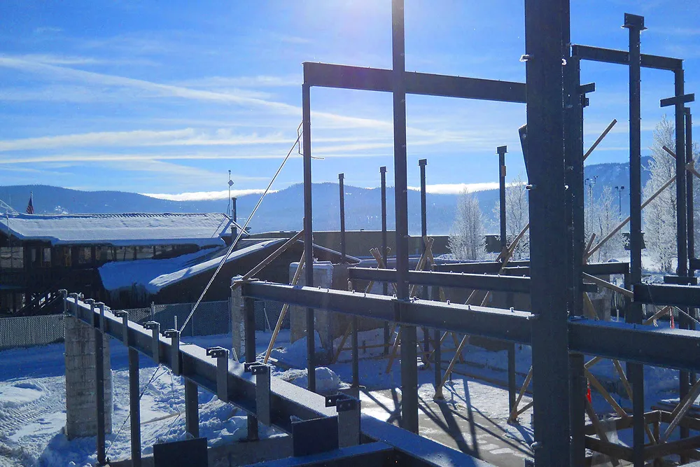 Truckee Airport Steel Framing 9 - Commercial Project
