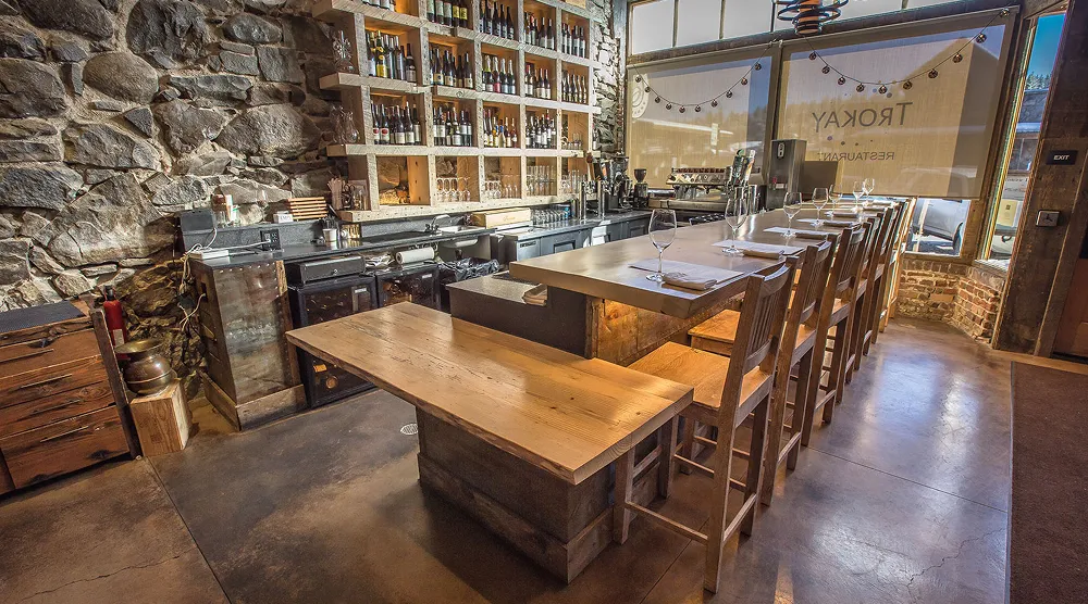 Restaurant Trokey Commercial Project Interior