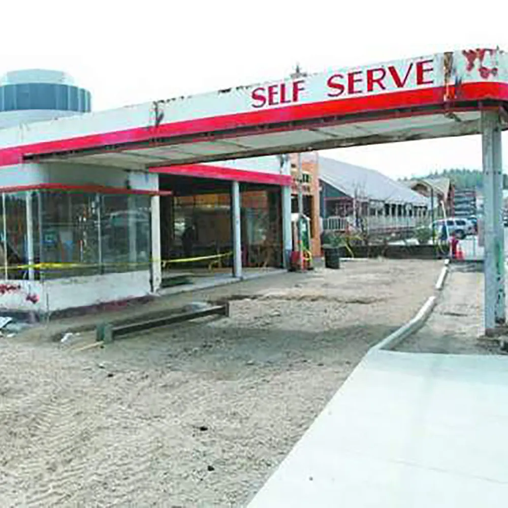 Flying A - before picture 