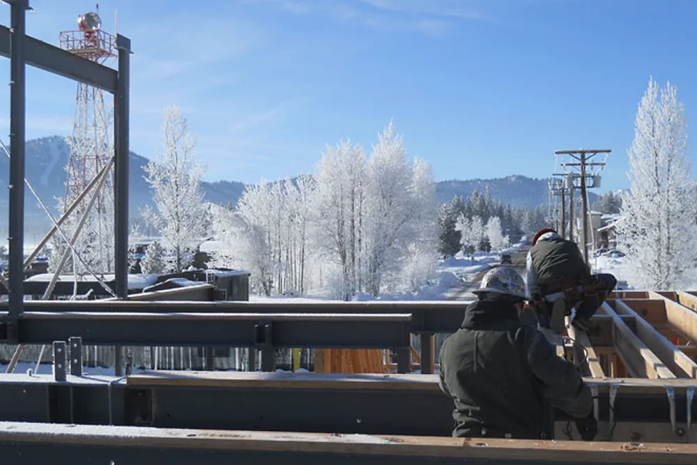 Truckee Airport - Framing Crew - Steel Framing - Commercial Project