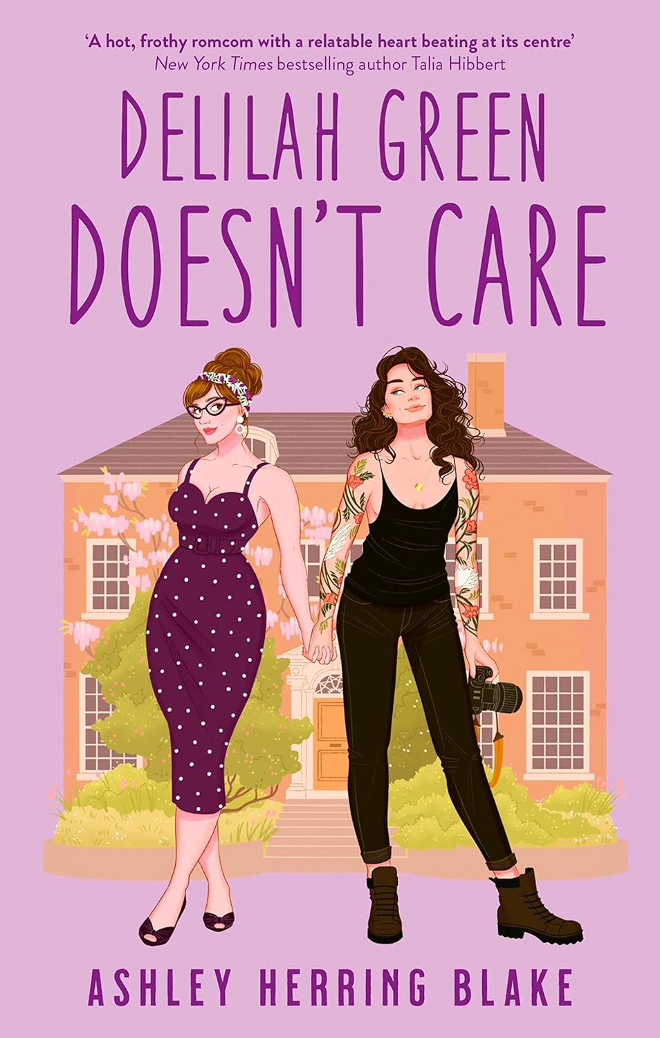 Front cover of Delilah Green Doesn't Care by Ashley Herring Blake