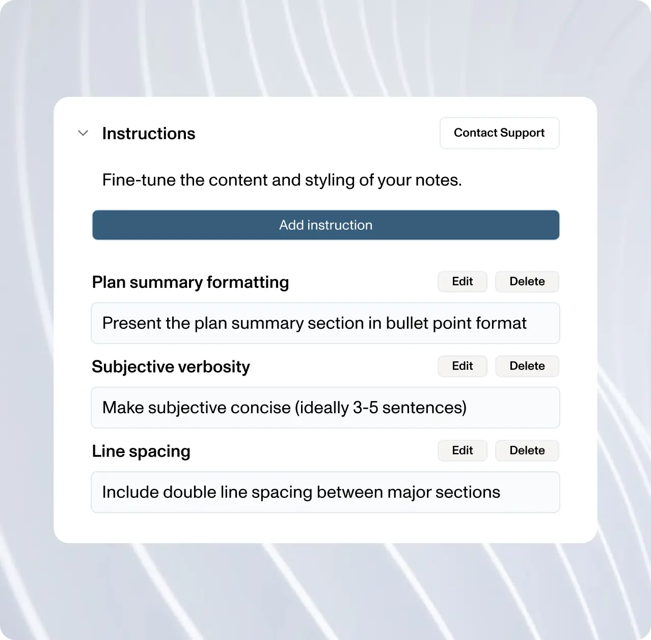 Customization studio