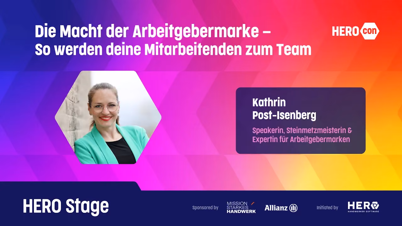 Vorschaubild des Impulsvortrags "Die Macht der Arbeitgebermarke"