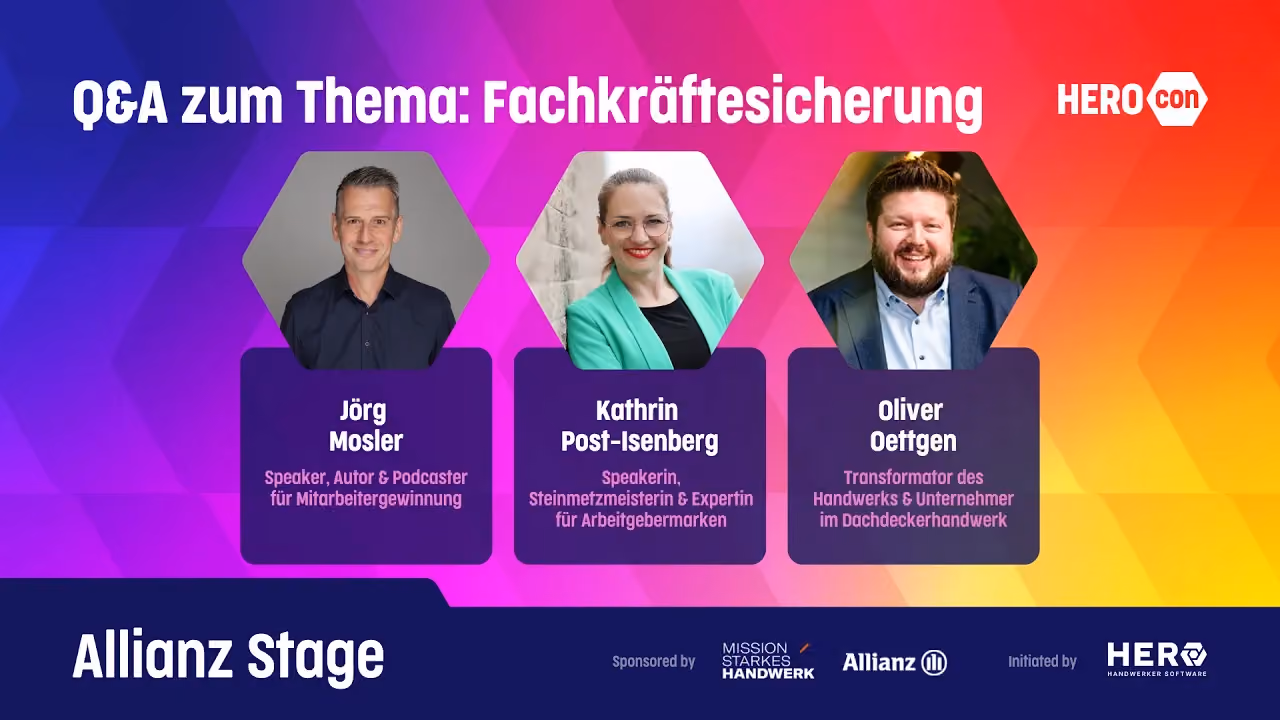 Vorschaubild Panel Talk "Q&A Fachkräftesicherung""