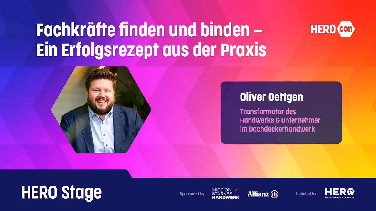 Vorschaubild Fachkräfte finden und binden Vortrag