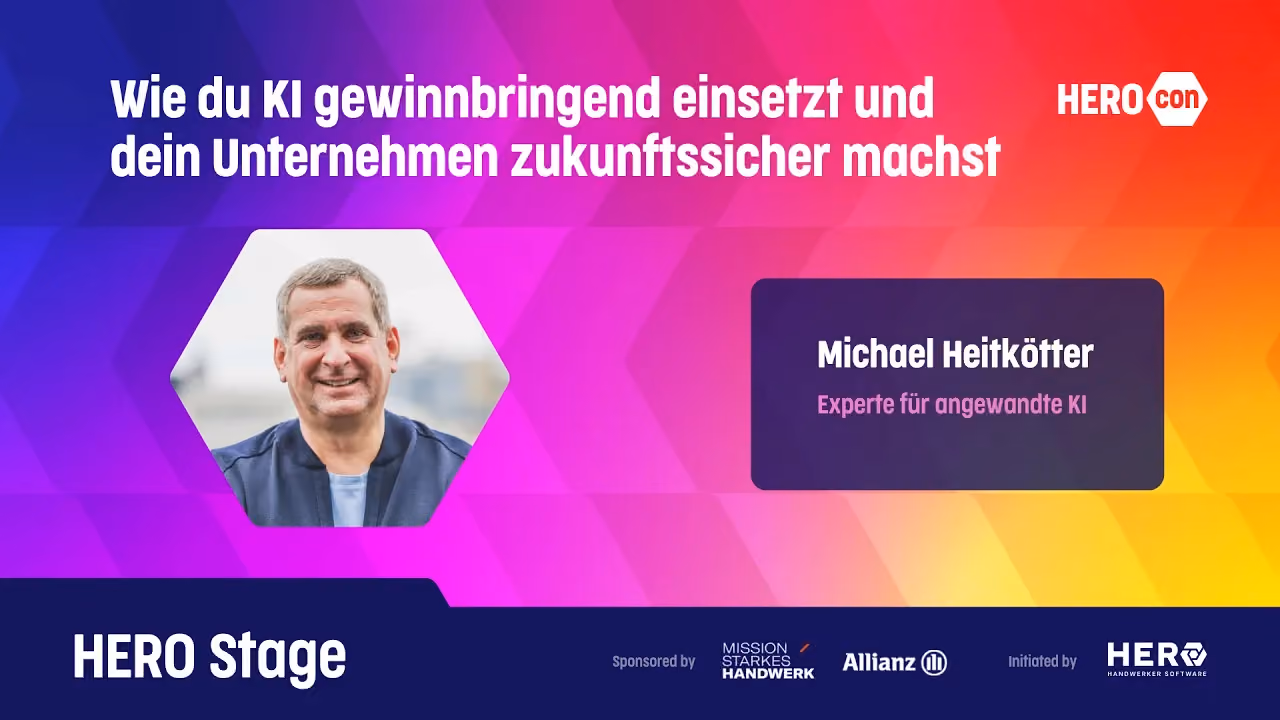 Vorschaubild KI gewinnbringend einsetzen Vortrag