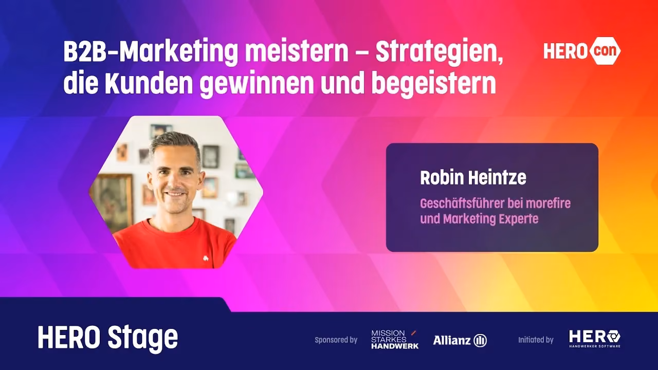 Vorschaubild B2B Marketing meistern Vortrag