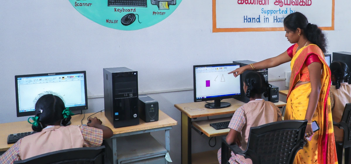 Computer training for middle and high schoolers