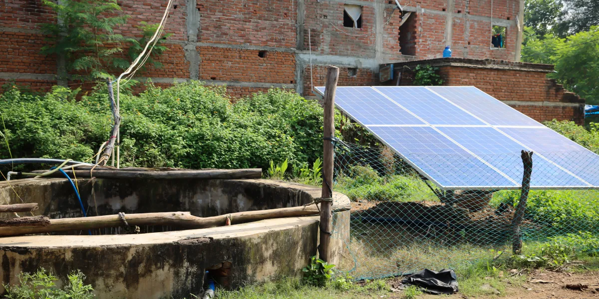 Solar-powered irrigation