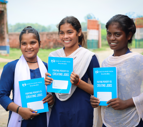 School Kids Holding Certifiactes Image
