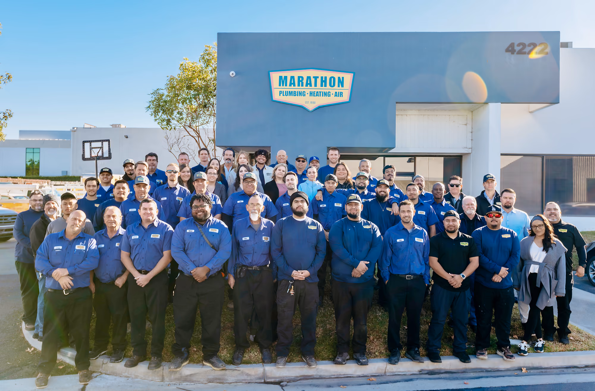 Marathon team picture