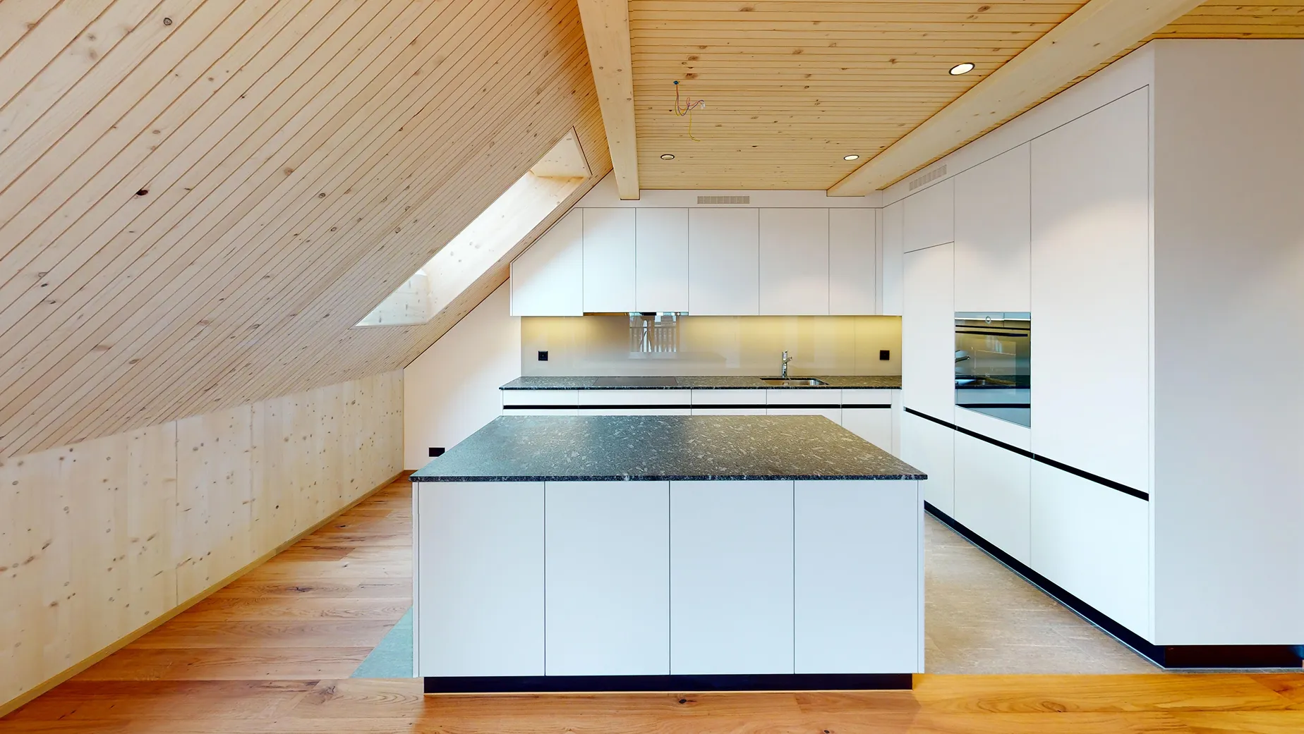 Schöne moderne Küche.