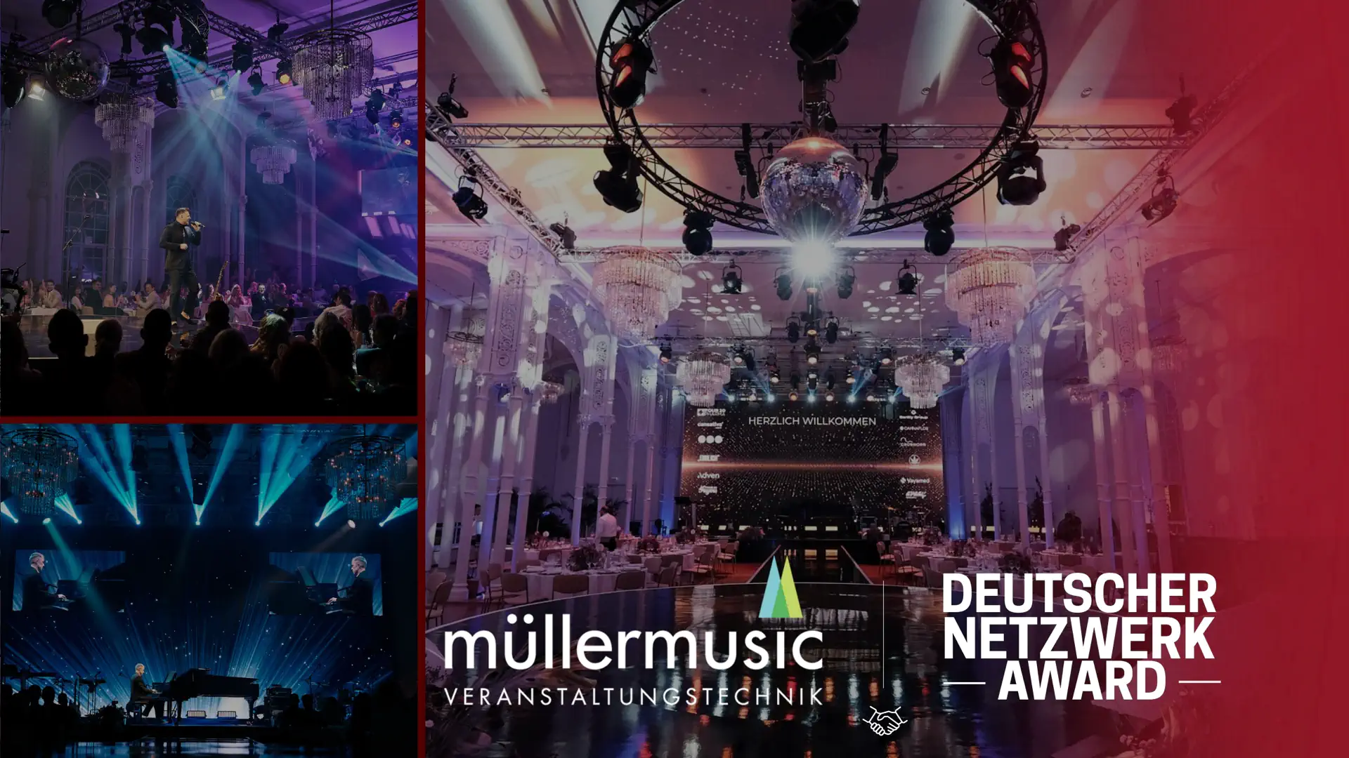 Symbolbild für die Partnerschaft von müllermusic mit dem Deutschen Netzwerk Award.