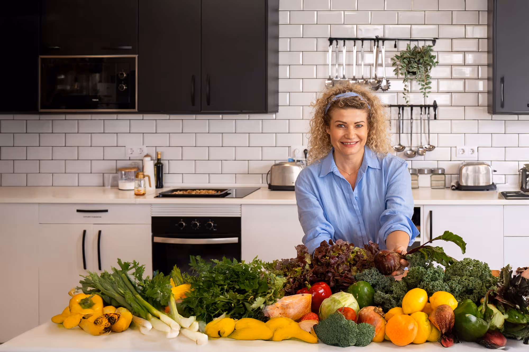 Agnes in a nutrition workshop