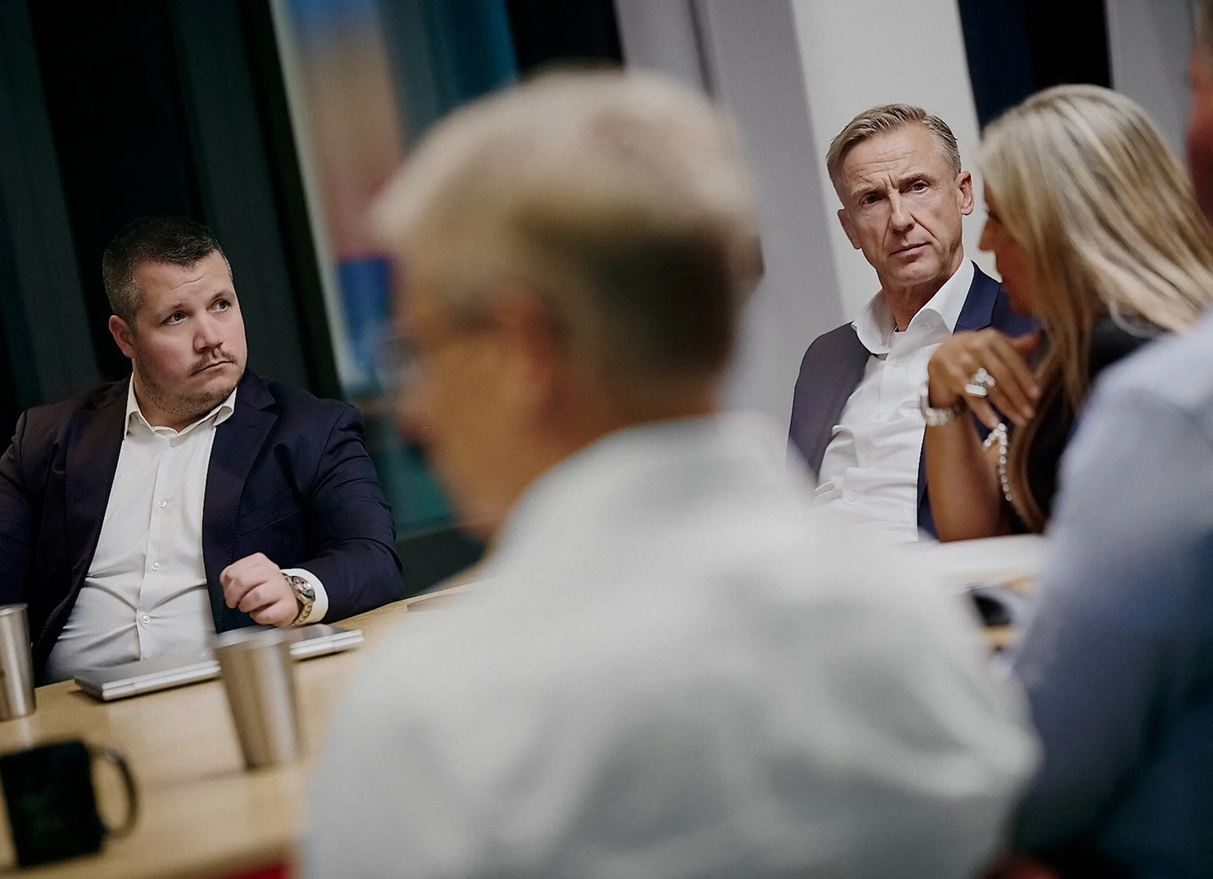 Teams collaborating in guided workshops