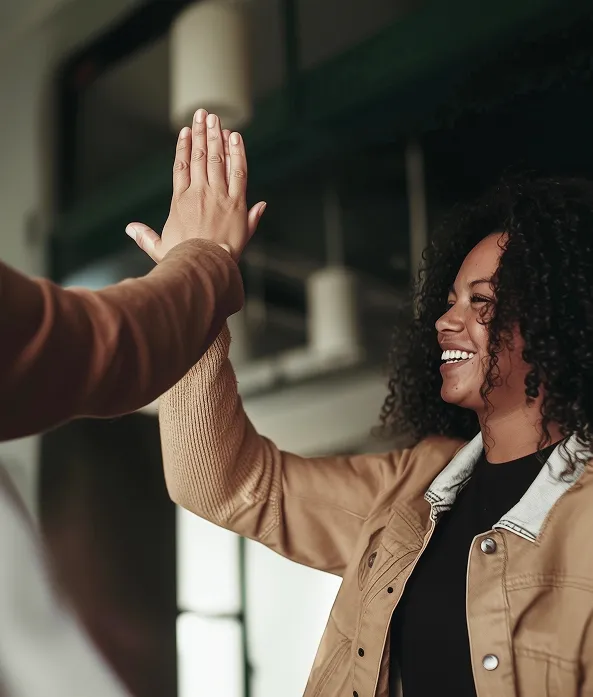 team work, happy people celebrating collaboration