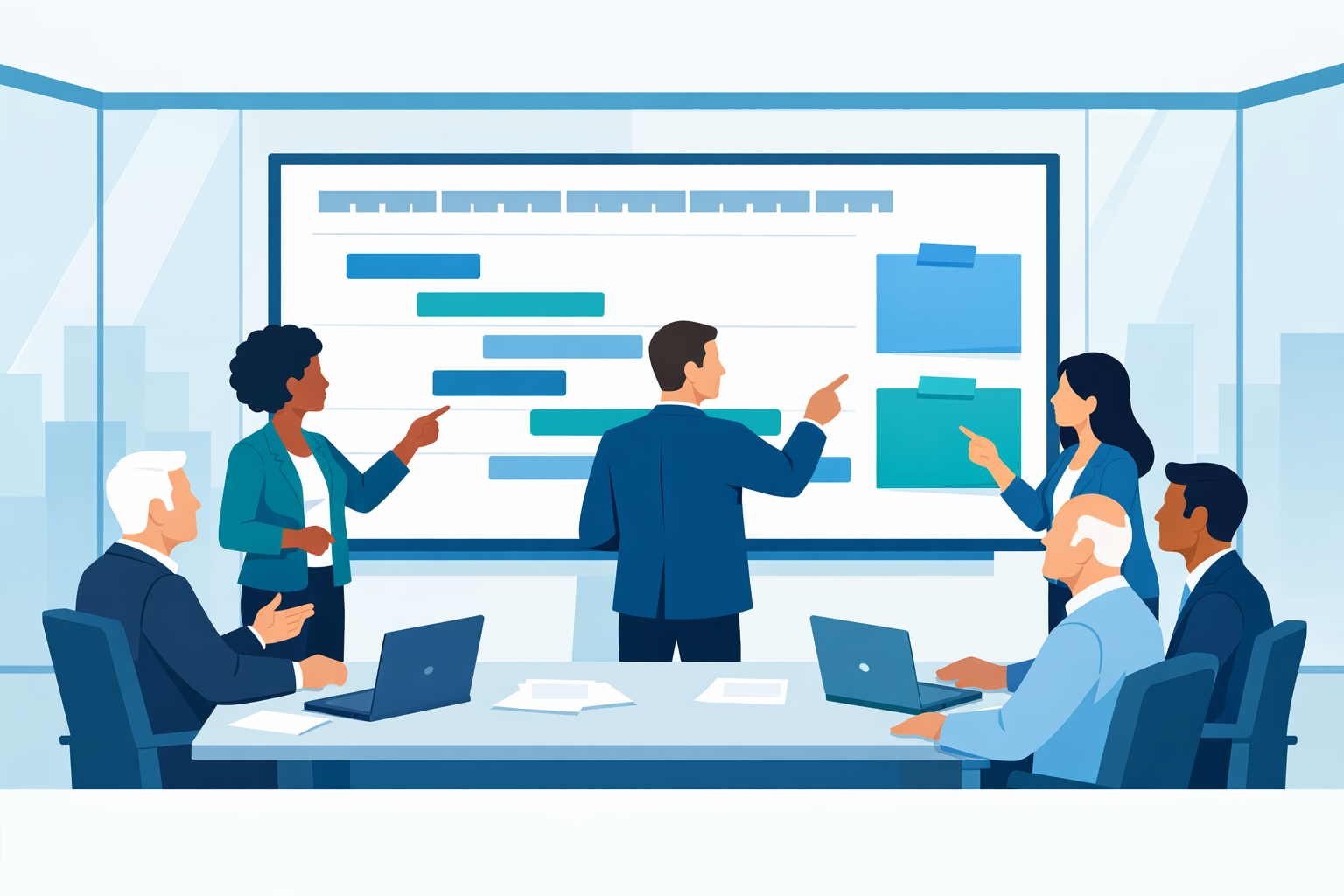 image of ai learning with modern classroom engagement