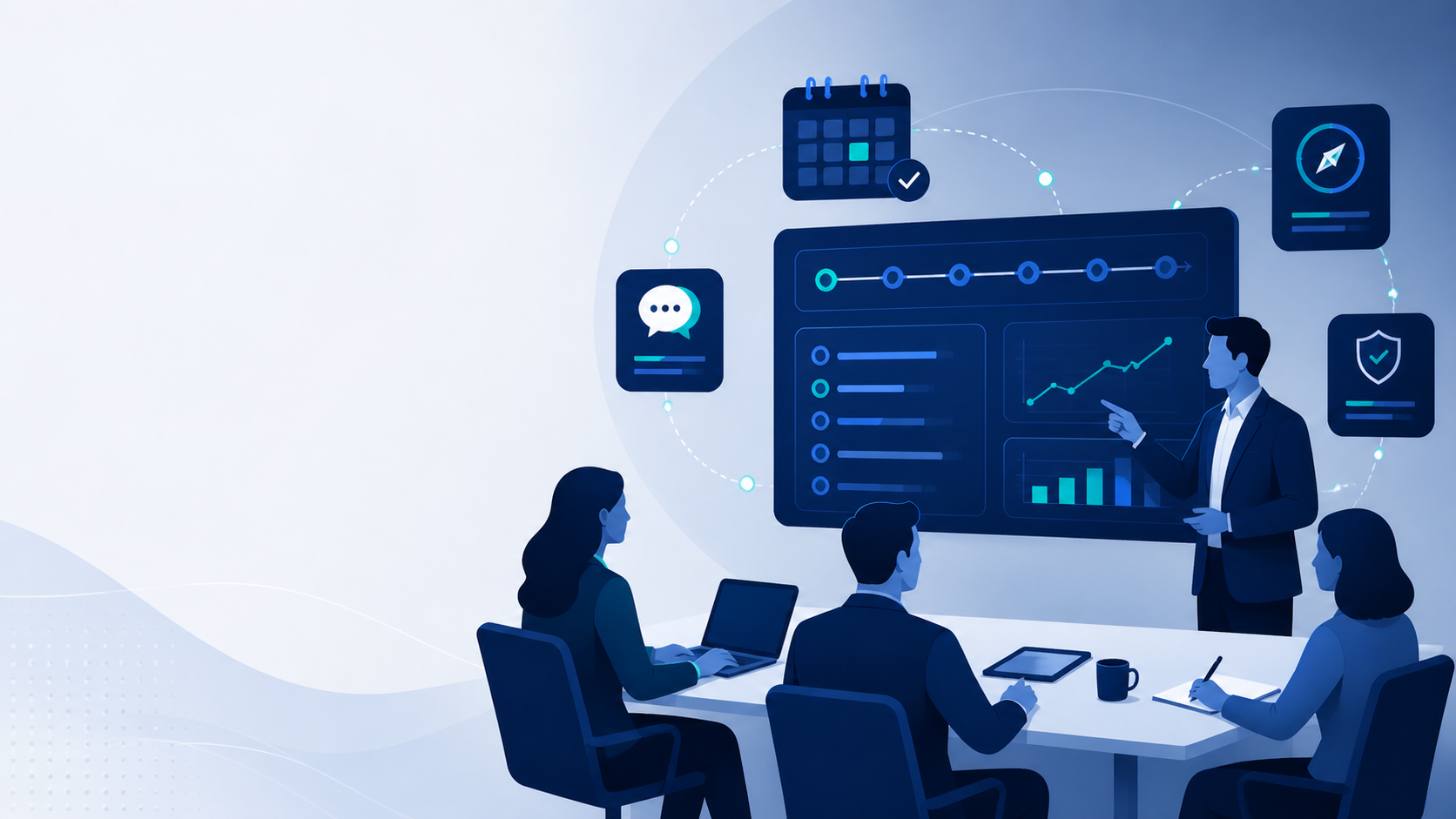 image of tech solutions demonstration (for a hr tech)