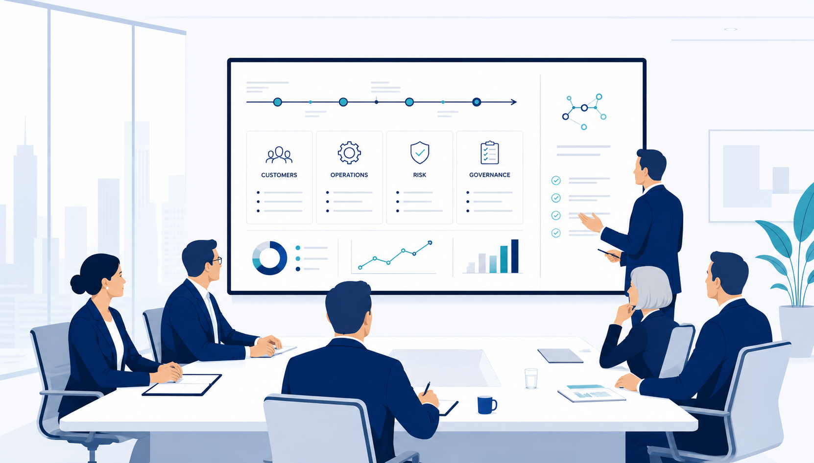image of tech solutions demonstration (for a hr tech)