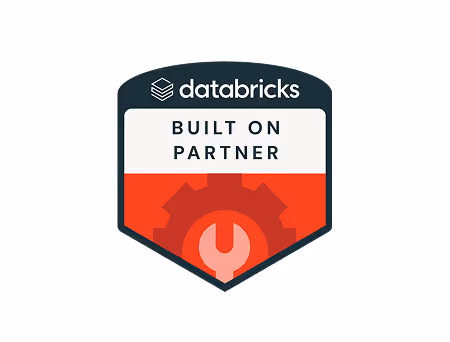 Built on databricks badge