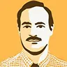 Illustrated portrait of Aaron Plantener, emphasizing his unique perspective in CTO coaching.