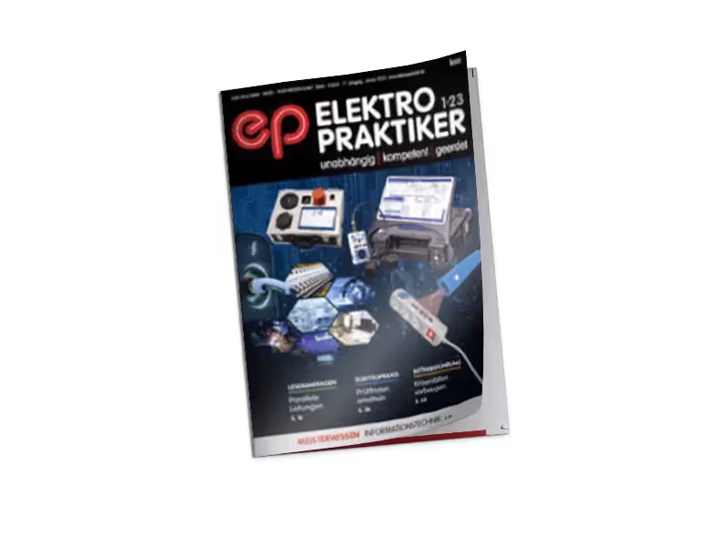 Elektro Praktiker (Ausgabe 01/23): „Fachkräftegewinnung digital – wo setzt man an?“