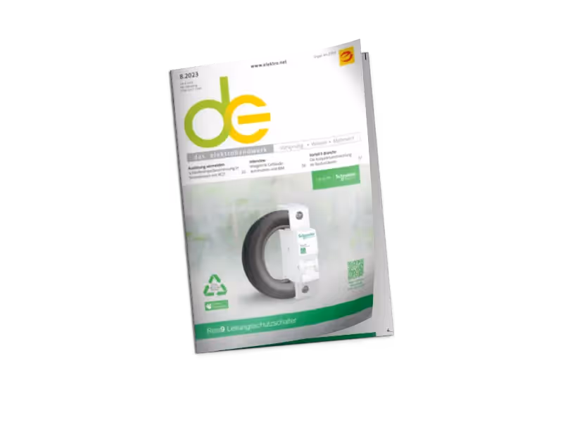 elektro.net (Ausgabe de 08/2023): „Partnerprogramm für das Fachhandwerk“