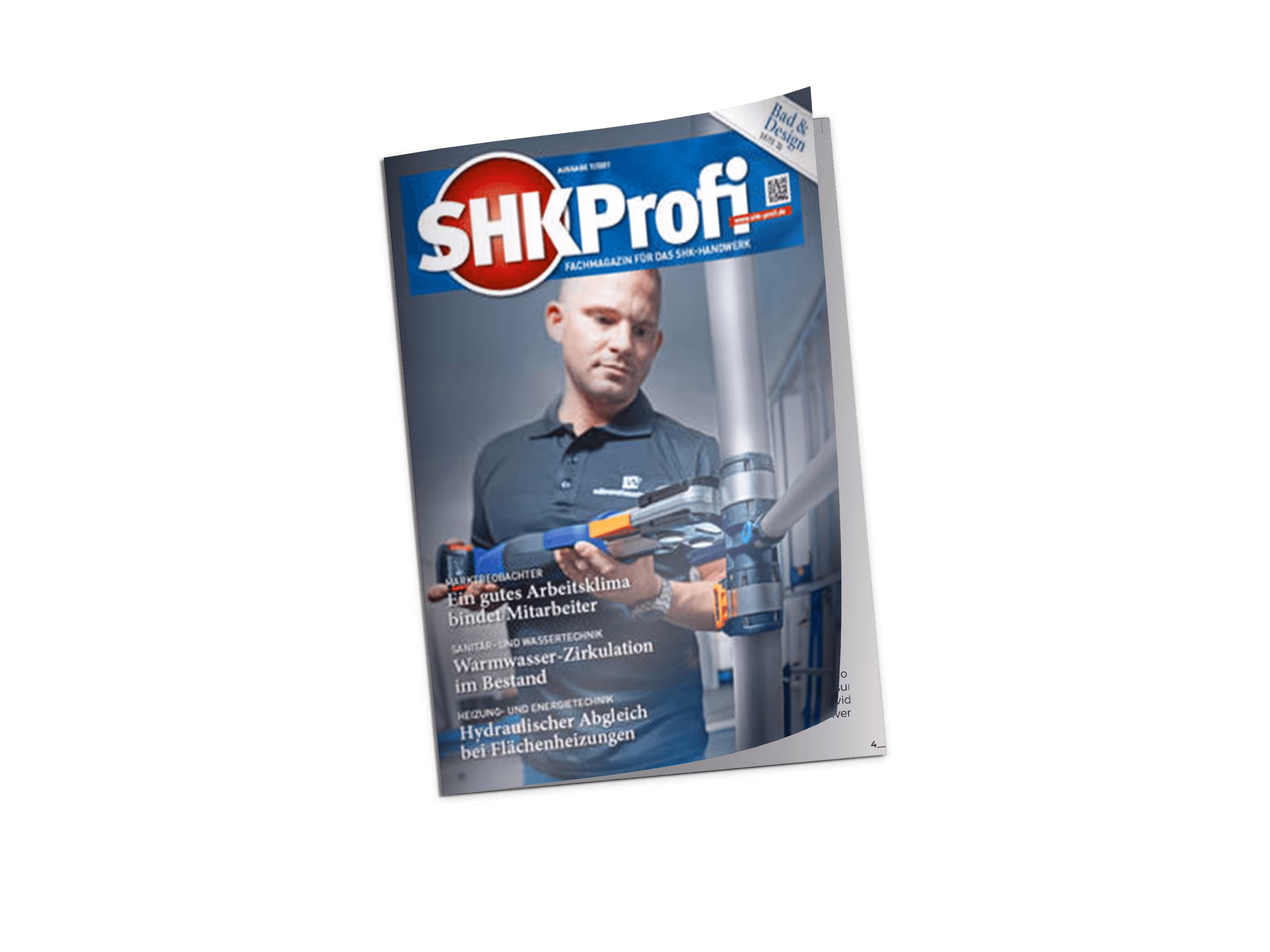 SHK Profi (Ausgabe 07/2021): „Ein gutes Arbeitsklima bindet Mitarbeiter“