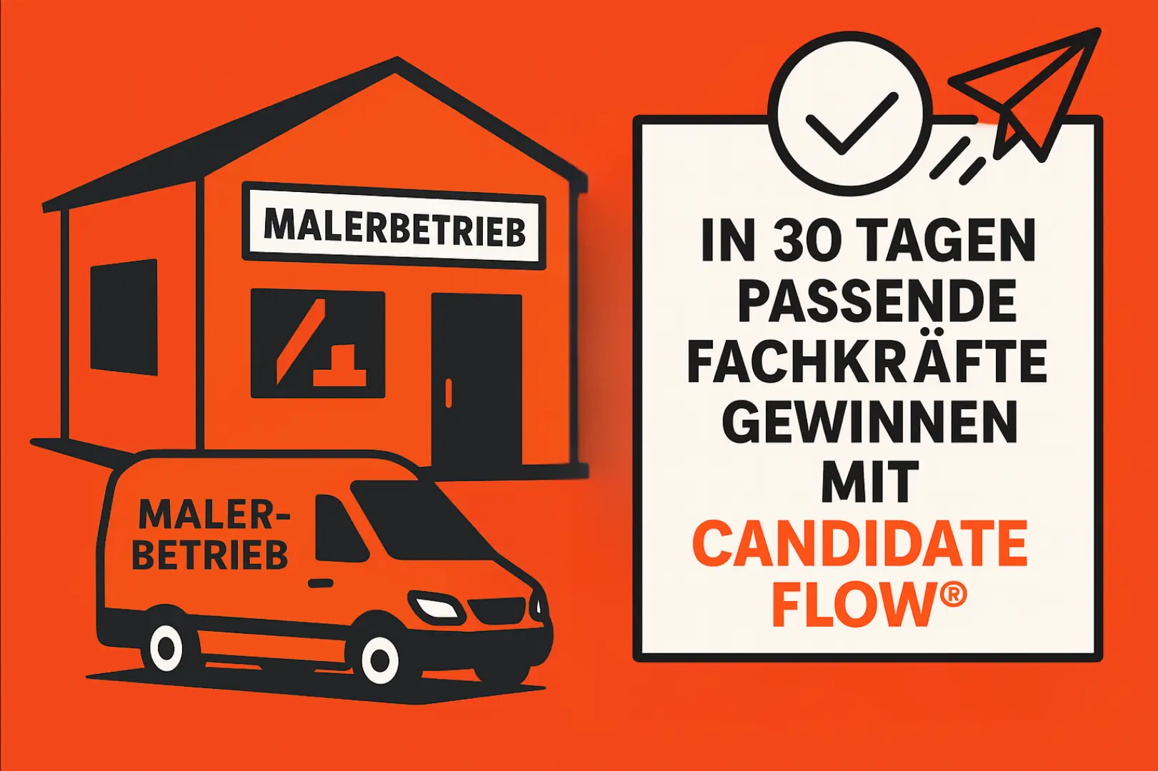 Mitarbeiter finden Handwerk Maler und Lackierer Fachkräfte einstellen mit Candidate Flow